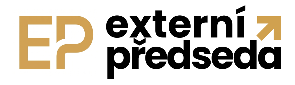Externí předseda - logo